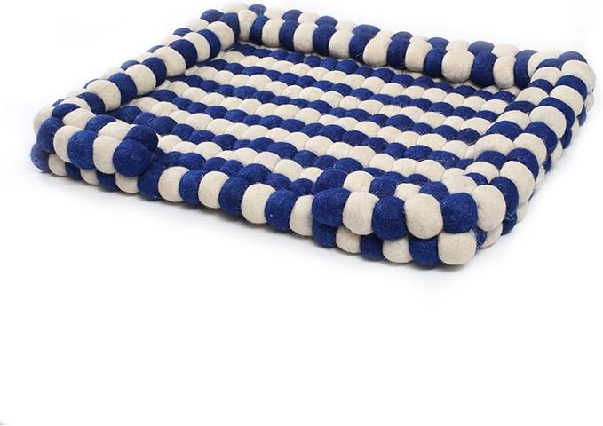 Felt Ball Dog Bed Wool Bed for Cats and Kittens Fabric Pet Beds Luxury Cat Dog Bed