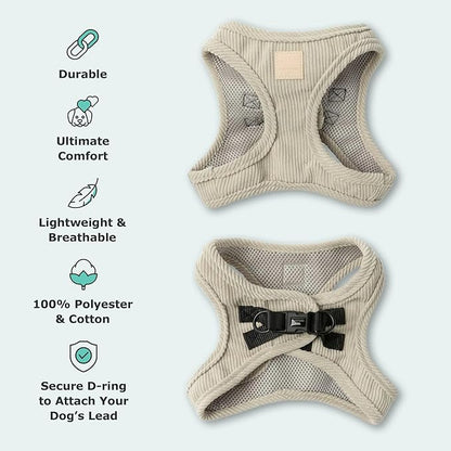 FuzzYard Life Corduroy Step in Dog Harness