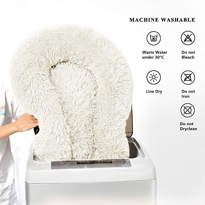 Washable Dog Round Bed Small