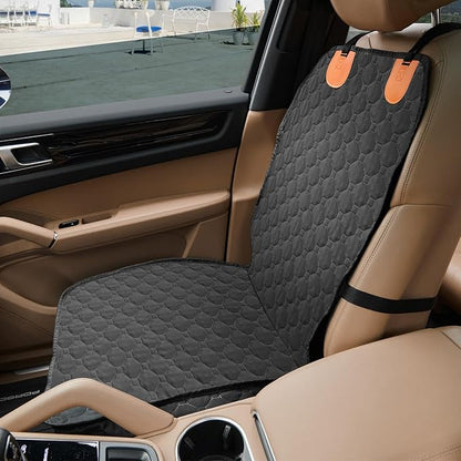LOOBANI Front Dog Car Seat Cover: 2 Pack Waterproof Car Seat Covers for Dogs