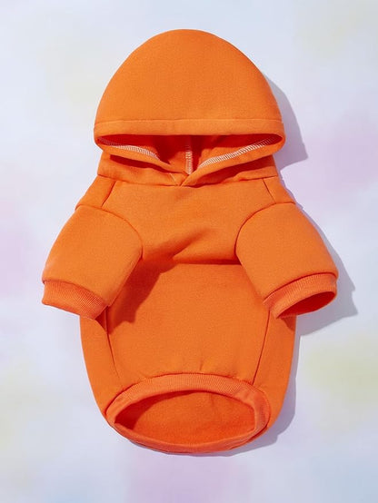 QWINEE Cartoon Bear Print Cat Hoodie Breathable Stretchy