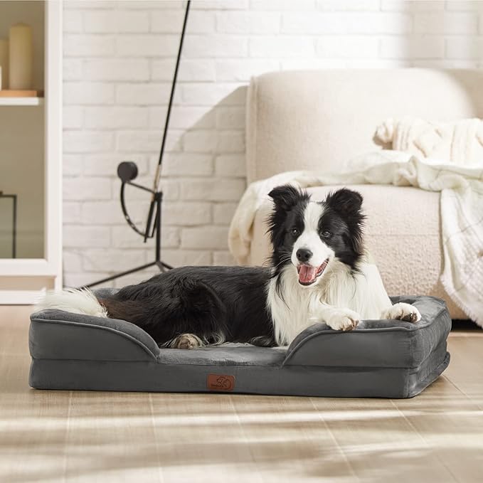 Bedsure Orthopedic Dog Bed for Large Dogs
