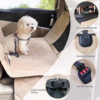 VIVAGLORY Dog Car Seat Covers