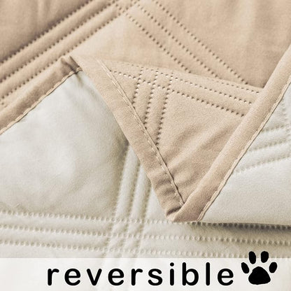 SUNNYTEX Waterproof & Reversible Dog Bed Cover Sofa Pets(40*50")