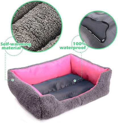 Barelove Resulzon Rectangular Dog Cat Beds Mattress Washable Pads Room