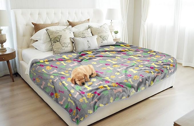 Allisandro Luxurious Dog Blanket 350 GSM 32 x 24 Inches