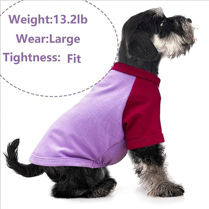 2 Pack Puppy Clothes Dog Clothes for Small