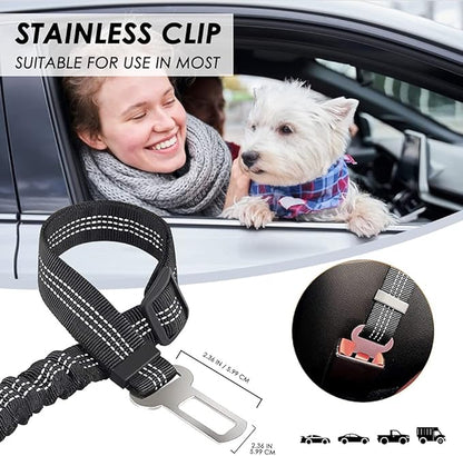 SlowTon Dog Car Seat Belt 1 Pack)