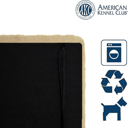 American Kennel Club Orthopedic Crate Mat 23 by 36-Inch, Tan