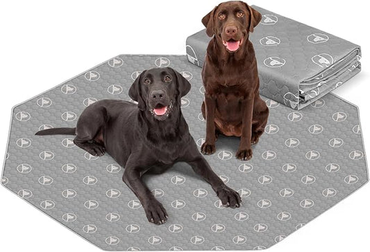 PJYucien Reusable Pee Pads for Dogs 26'' Per 67'' Diagonal 24'' Width 8 Panels