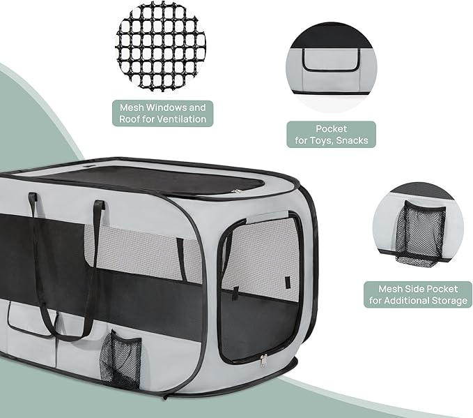 Love's cabin 36in Portable Upgrade Large Dog Bed