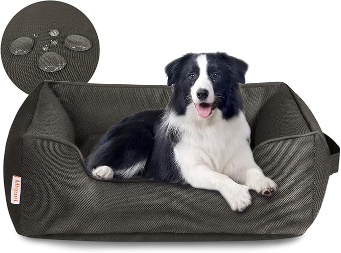 Miguel Waterproof Outdoor Dog Bed for Medium Small Dogs 35 inches