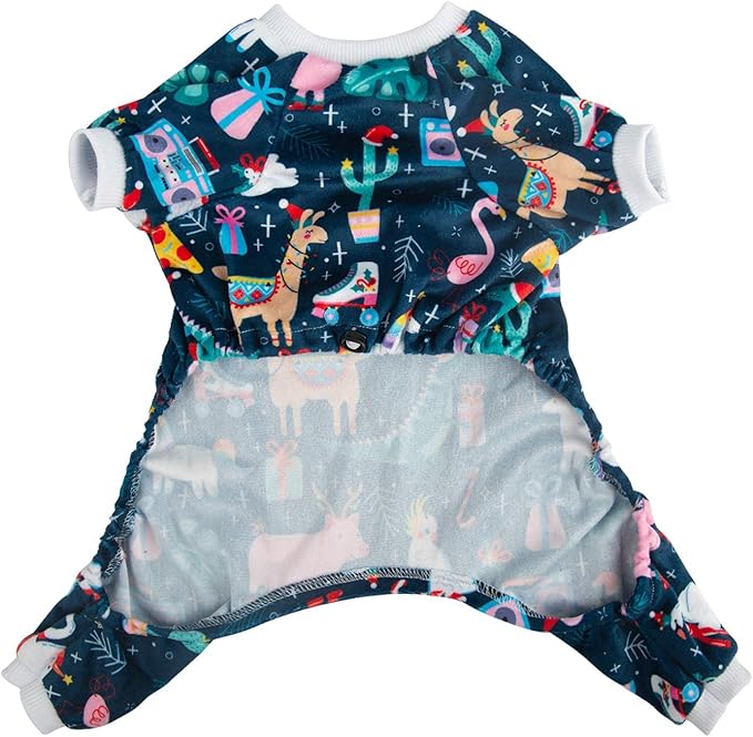CuteBone Dog Pajamas Christmas Clothes Pjs for Small P108XS