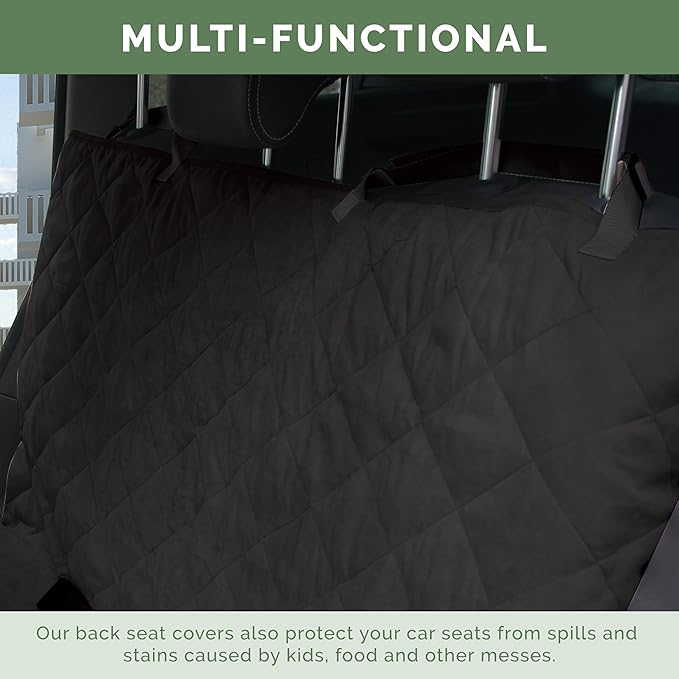 Elegant Comfort Premium Back Seat Car Protector for Pets