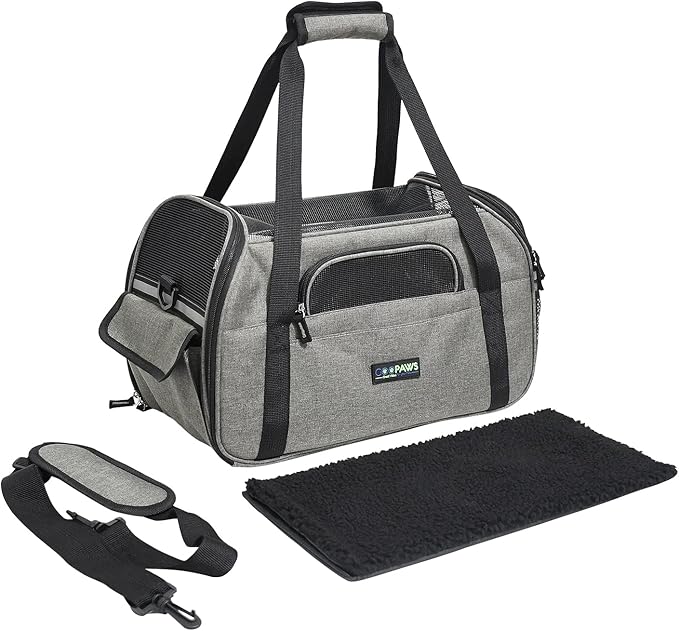 JESPET Soft-Sided Kennel Pet Carrier for Small Dogs