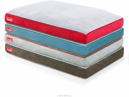 BRINDLE Teal Shredded Memory Foam Pet Bed