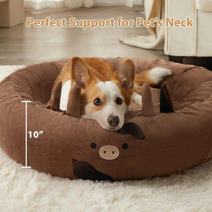 BFPETHOME Medium Dog Bed Washable