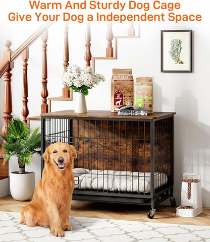 Dog Crate Furniture 2024 and 32.5" Dog