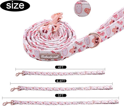Christmas Dog Leash Durable Handmade Dog Leashes 120cm