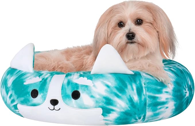 Squishmallows Original 20-Inch Halver The Corgi Pet Bed