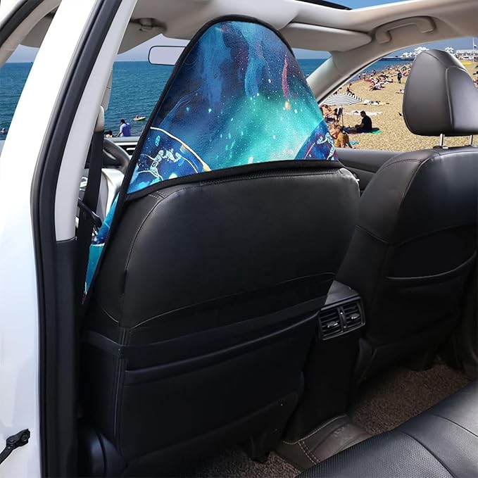 Butterfly Waterproof Towel Car Seat Cover Anti-Slip Bucket Seat Protector Washable Car Accessories Decro from Sweat, Food, Dirt, Gym, Swimming, Workout,Dog and Grime