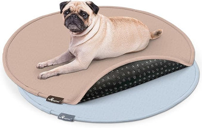 Paw Inspired Round Washable Pee Pads for Dogs (29" (2