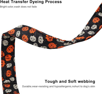 Lionet Paws Black Dogs Collar Halloween 8-12 inches