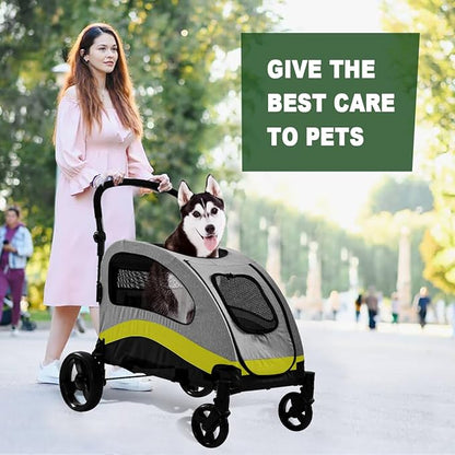 Dog Stroller for Large Dogs 2 Dogs, 132Capacity,for Park