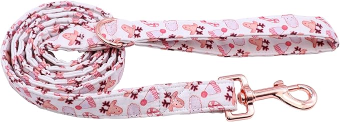Christmas Dog Leash Durable Handmade Dog Leashes 135cm