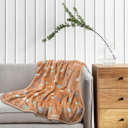 Ultra Soft Dog Blanket Blankets,Brown,41 x 31 inches