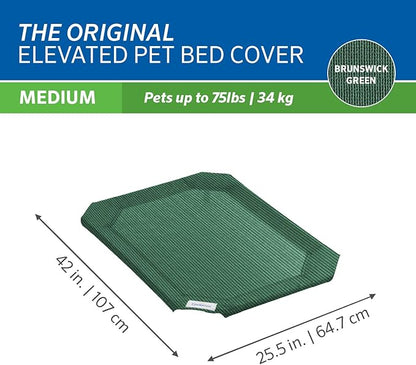 Original Pet Bed Replacement Cover - Brunswick Green - Medium (35" x 25.5")