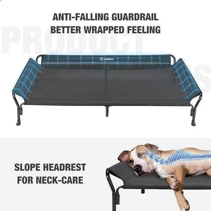 Veehoo Cooling Raised Dog Bed