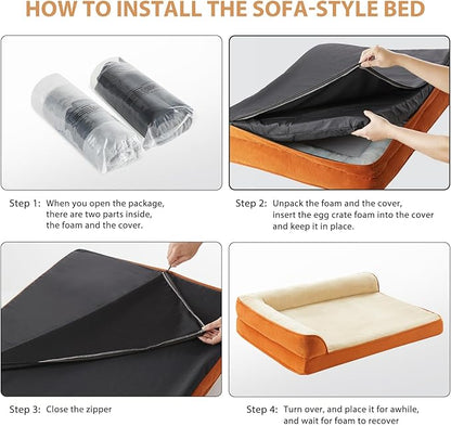 Large Orthopedic Dog Beds for Large Dogs