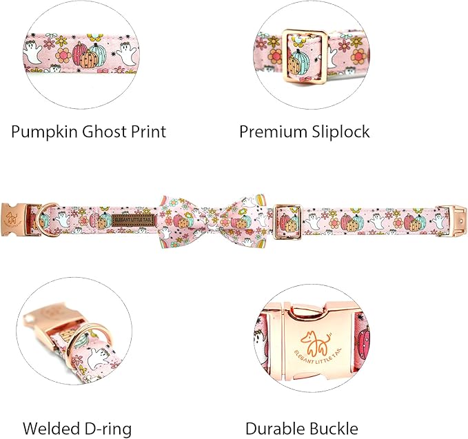 Elegant little tail Fall Dog Collar