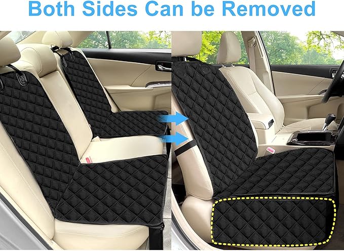 Dog Seat Cover for Front Seat (2 Packs,