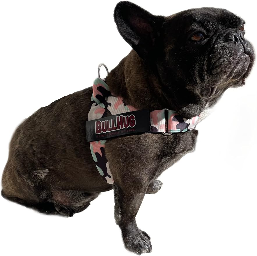BULLHUG Harness – Made for Larger Chested Dogs Like English Bulldogs