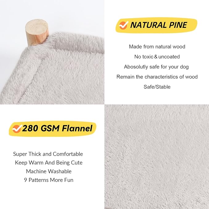 Patas Lague Cat and Dog Hammock Bed Small Dog Bed