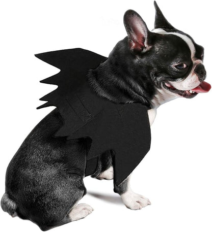 Rypet Dog Bat Costume - Halloween Pet Costume Bat Wings Cosplay Dog Costume Cat Costume for Party S