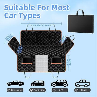 TECTINTER Back Seat Extender for Dogs-Large Space 400lbs