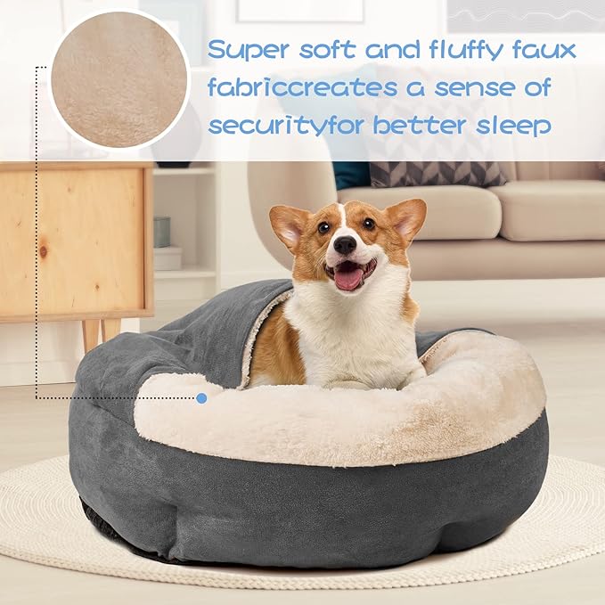 ShinHye Small Dog Bed (26 * 26 * 7 in,