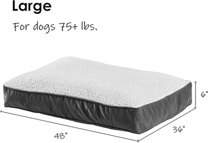 South Pine Porch Buddy Rectangle Pillow Style Dog Bed (48" x 36")