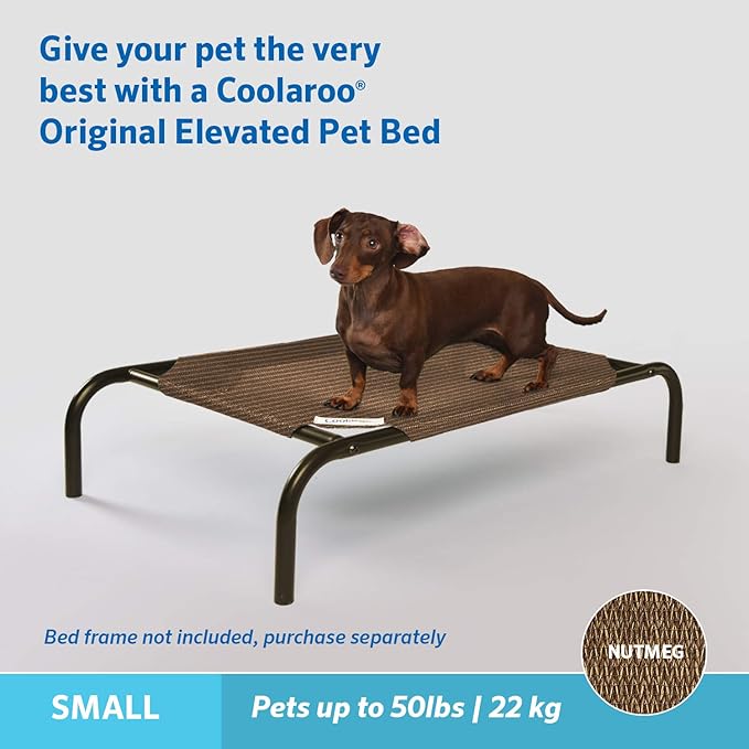 Original Pet Bed Replacement Cover - Nutmeg - Small (28" x 21.5")