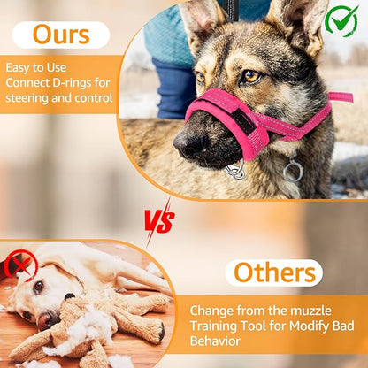 SlowTon Soft Dog Muzzle