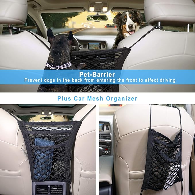 Dog Seat Cover for Back Seat-More Durable Waterproof Backseat Protector