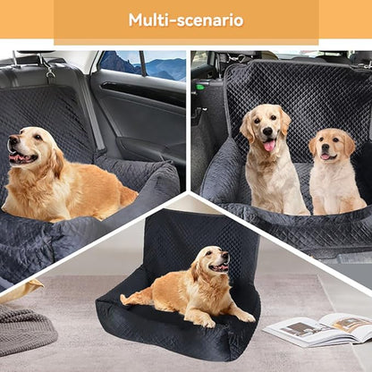 Dog Car Seat Bed for Medium Dogs or 2 Small Dogs