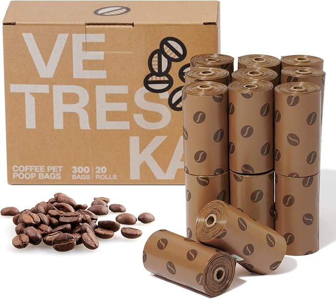 VETRESKA Dog Poop Bags 300 Count (20 Refill