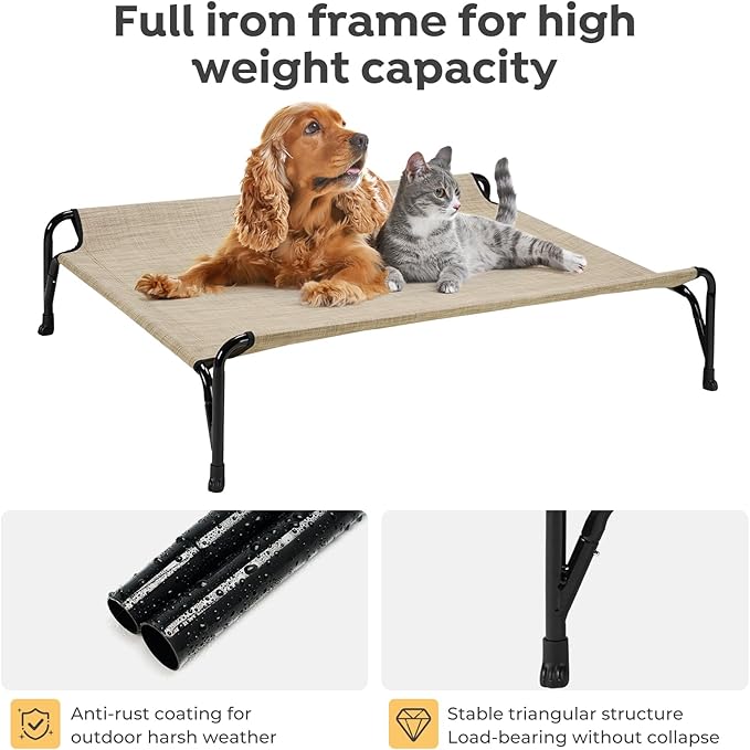 Veehoo Elevated Raised Dog Bed