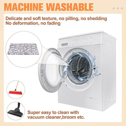 BEAUTYZOO Dog Crate Mat Pad 42" x 28"