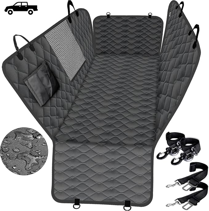 Lassie Truck Dog Car Seat Covers Back Seat 2 Dog F150 F250 1500 2500