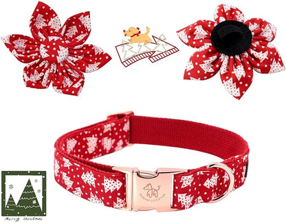 Elegant little tail Christmas Dog Collar